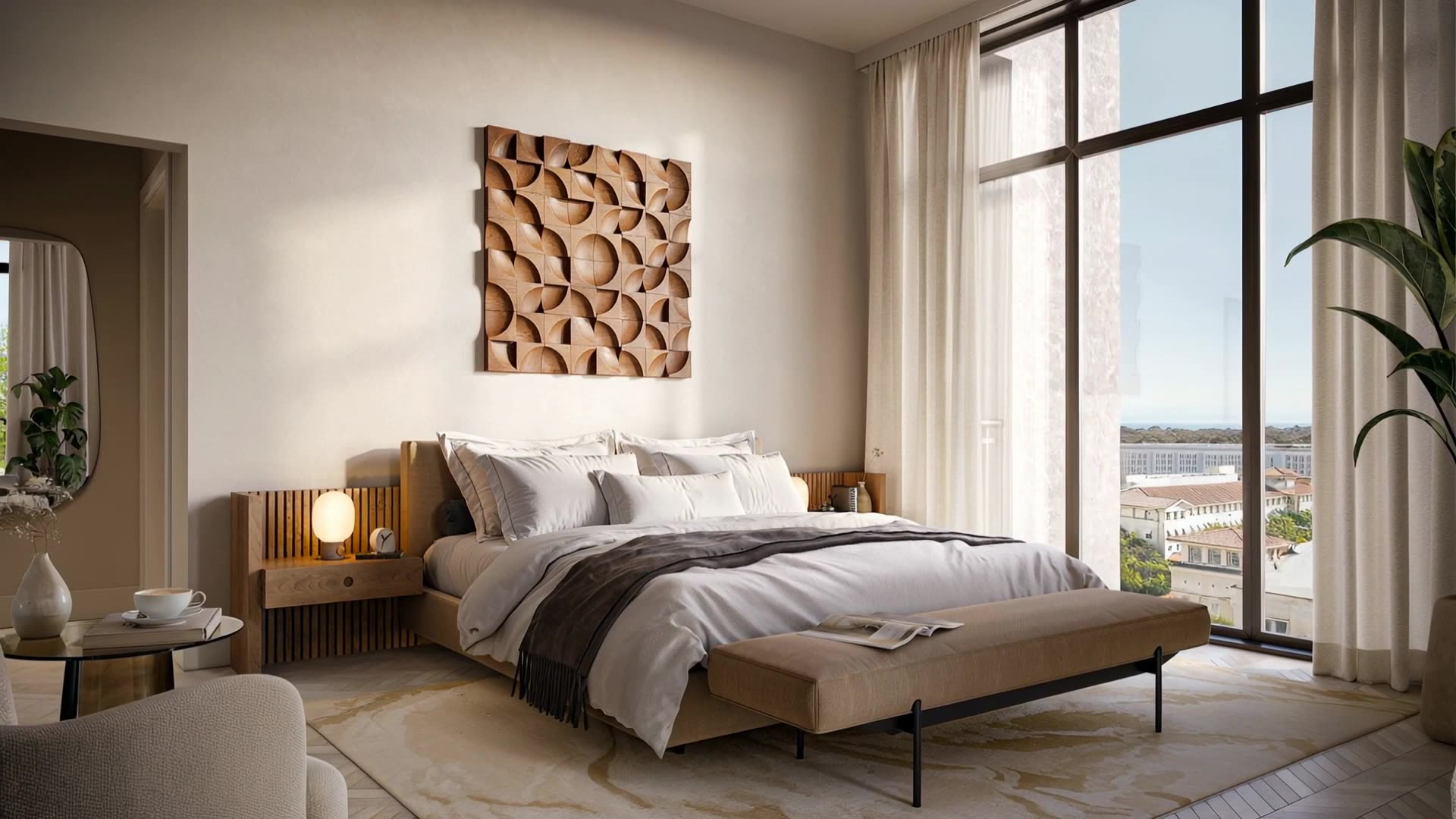 Model bedroom